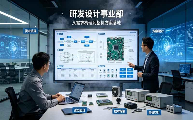 整机电子产品方案研发设计事业部