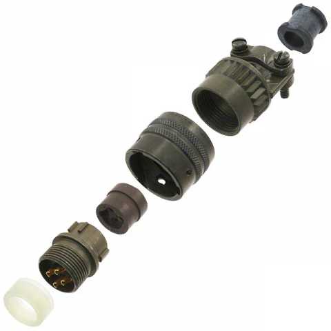 PT06E-12-4P(SR) 射频同轴连接器