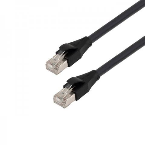 TRD695SFBLK-100F 模块化以太网电缆（RJ45，RJ11）