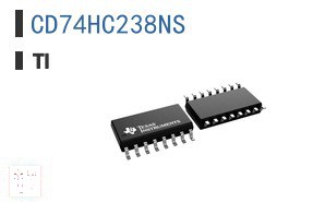 CD74HC238NS 逻辑 - 信号开关、复用器、解码器