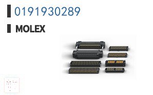 0191930289 矩形连接器