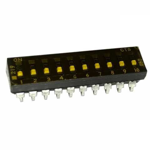 219-10LPSTJRF DIP 开关
