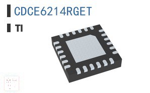 CDCE6214RGET 时钟/计时 - 时钟发生器、PLL、频率合成器