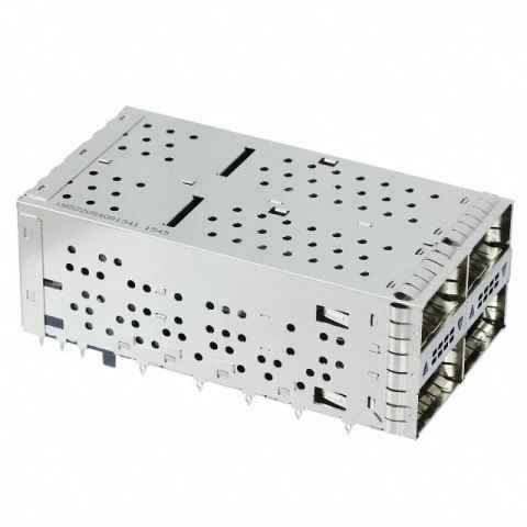 U95-Z205-4081-341 带机架的插孔、成组 (2x2)射频同轴连接器