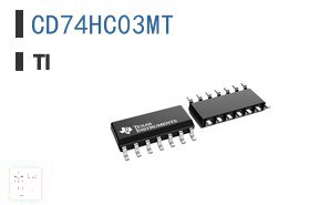 CD74HC03MT 逻辑 - 门和反相器