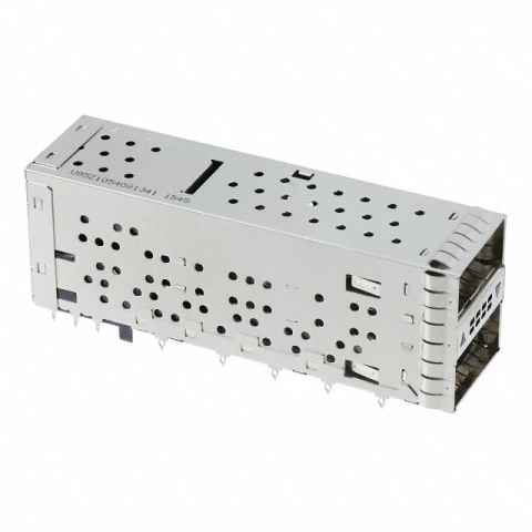U95-Z105-4081-341 带机架的插孔、成组 (2x1)射频同轴连接器