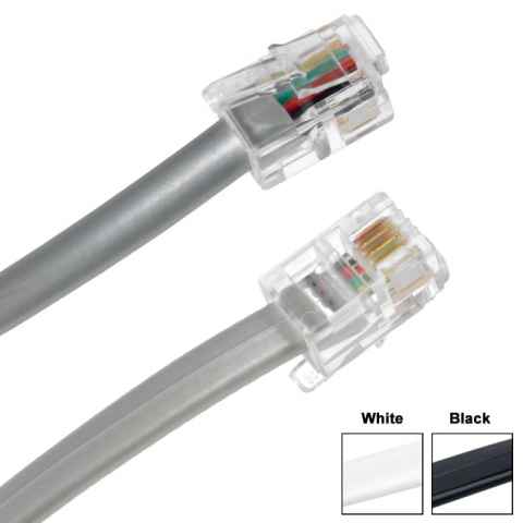 512-26-6400-SV-0010F 模块化以太网电缆（RJ45，RJ11）