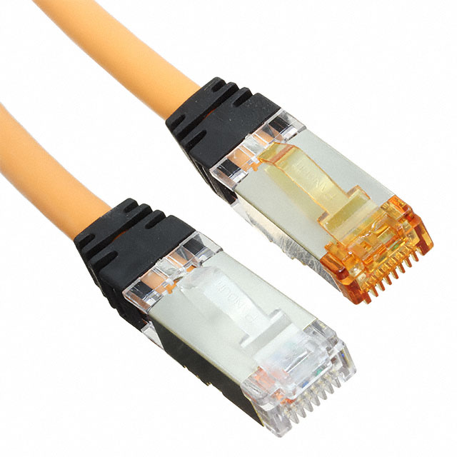 STPK6X14OR 模块化以太网电缆（RJ45，RJ11）