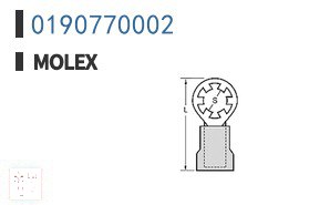 0190770002 矩形连接器