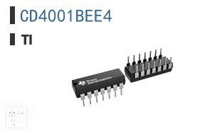 CD4001BEE4 逻辑 - 门和反相器