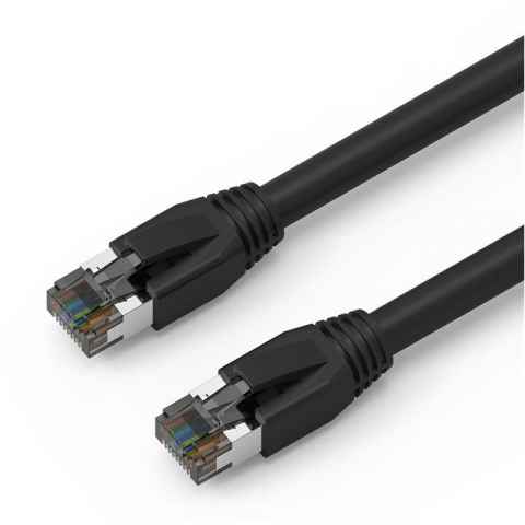 L8S24-01BLK 模块化以太网电缆（RJ45，RJ11）