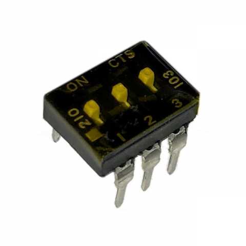 210-3MSTD DIP 开关