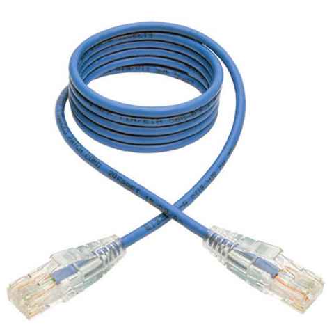 N201-S04-BL 模块化以太网电缆（RJ45，RJ11）