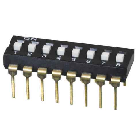 DS04-254-2S-08BK DIP 开关