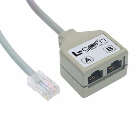 ECS208-1 模块化以太网电缆（RJ45，RJ11）