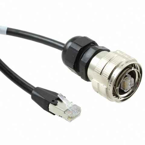 C-RJFTV5E1706PN05 模块化以太网电缆（RJ45，RJ11）