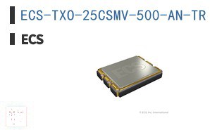 ECS-TXO-25CSMV-500-AN-TR TCXO