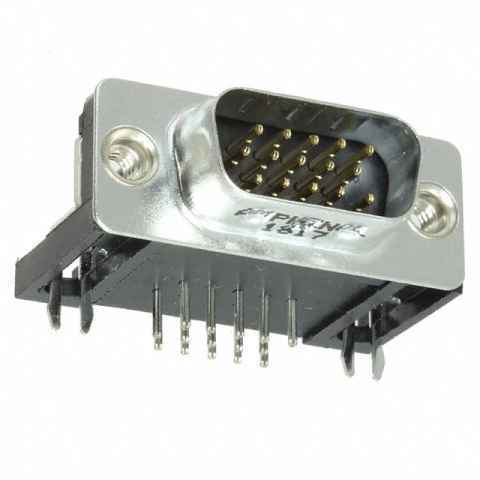L717HDE15PD1CH4R D-Sub、高密度射频同轴连接器