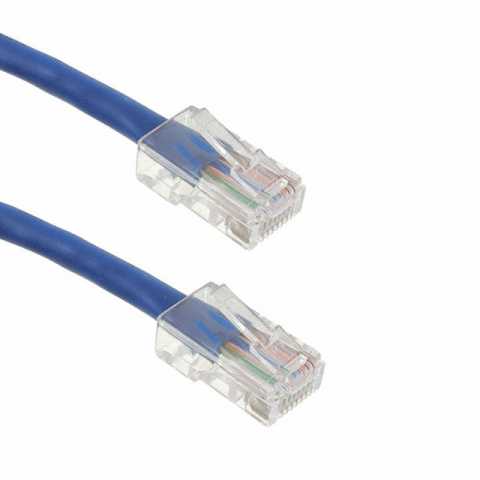 NPC-5E-010-BU 模块化以太网电缆（RJ45，RJ11）