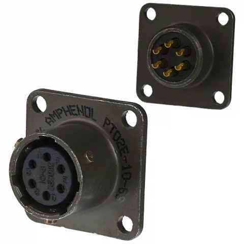 PT02A-10-6S(025) 射频同轴连接器