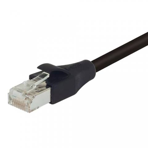 TRD695SZBLK-1 模块化以太网电缆（RJ45，RJ11）