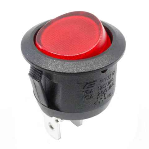 RR3112BBLKBLKREDNEF 摇臂开关