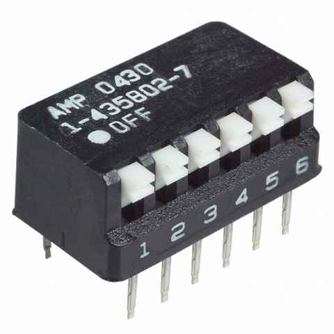 1-435802-7 DIP 开关
