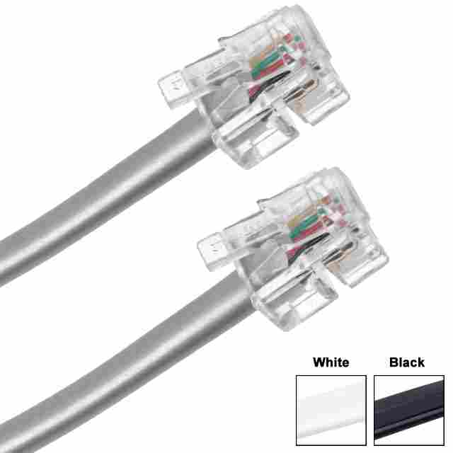 510-26-6400-SV-0012F 模块化以太网电缆（RJ45，RJ11）