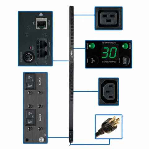 PDUMNV30HV2 配电，浪涌保护器