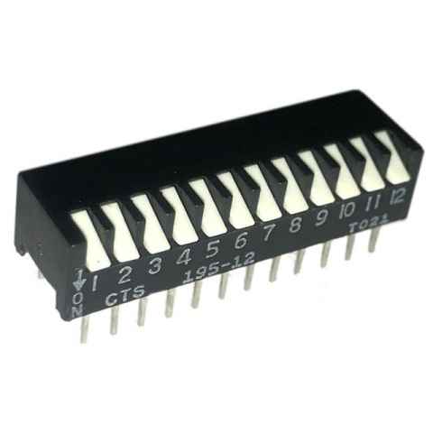 195-12MSN DIP 开关