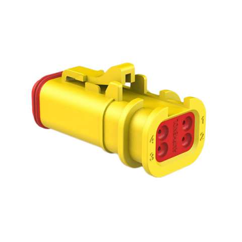 AT06-4S-OMYEL 射频同轴连接器