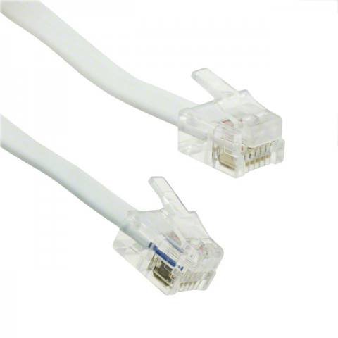 AT-S-26-6/6/W-7 模块化以太网电缆（RJ45，RJ11）