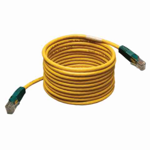 N010-010-YW 模块化以太网电缆（RJ45，RJ11）