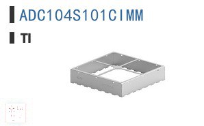 ADC104S101CIMM 数据采集 - 模拟数字转换器 (ADC)