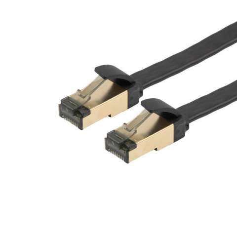 TRD730FLAT-BLK-3F 模块化以太网电缆（RJ45，RJ11）
