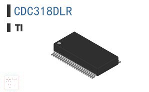 CDC318DLR 时钟/计时 - 时钟缓冲器、驱动器