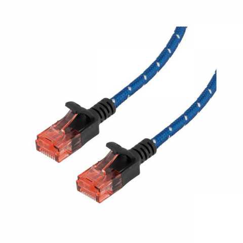 TRD628ABR-BLU-3F 模块化以太网电缆（RJ45，RJ11）