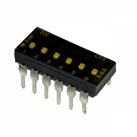210-6LPSTF DIP 开关
