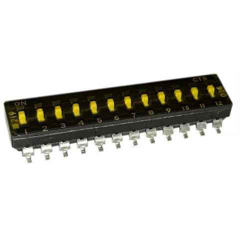 219-12MSTR DIP 开关