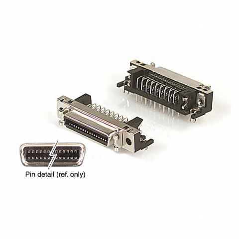 DX10G1M-36SE(50) 外包层触点射频同轴连接器