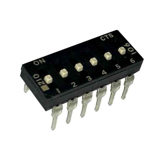 210-6MSFD DIP 开关