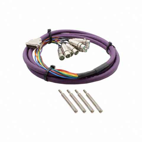 DB25M10XLRMXLRF 系列间适配器电缆