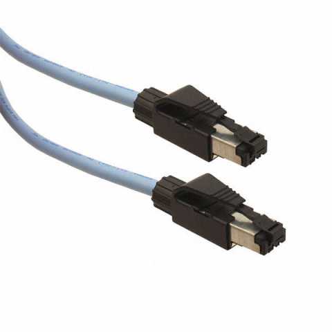 XS5W-T421-DMD-K 模块化以太网电缆（RJ45，RJ11）