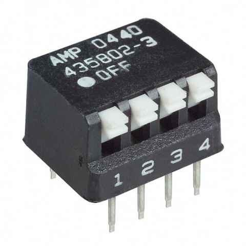 435802-3 DIP 开关