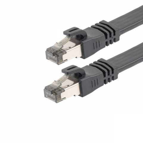 TRD824FLAT-BLK-35F 模块化以太网电缆（RJ45，RJ11）