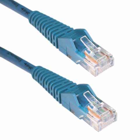N001-001-BL 模块化以太网电缆（RJ45，RJ11）