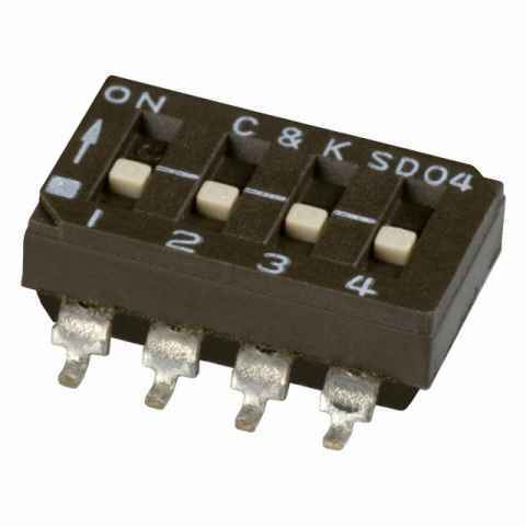 SD04H0SB1R DIP 开关