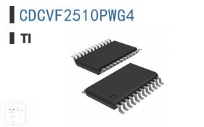 CDCVF2510PWG4 时钟/计时 - 时钟发生器、PLL、频率合成器