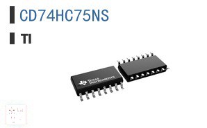 CD74HC75NS 逻辑 - 锁存器