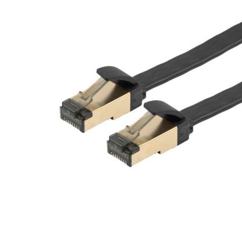 TRD730FLAT-BLK-1F 模块化以太网电缆（RJ45，RJ11）